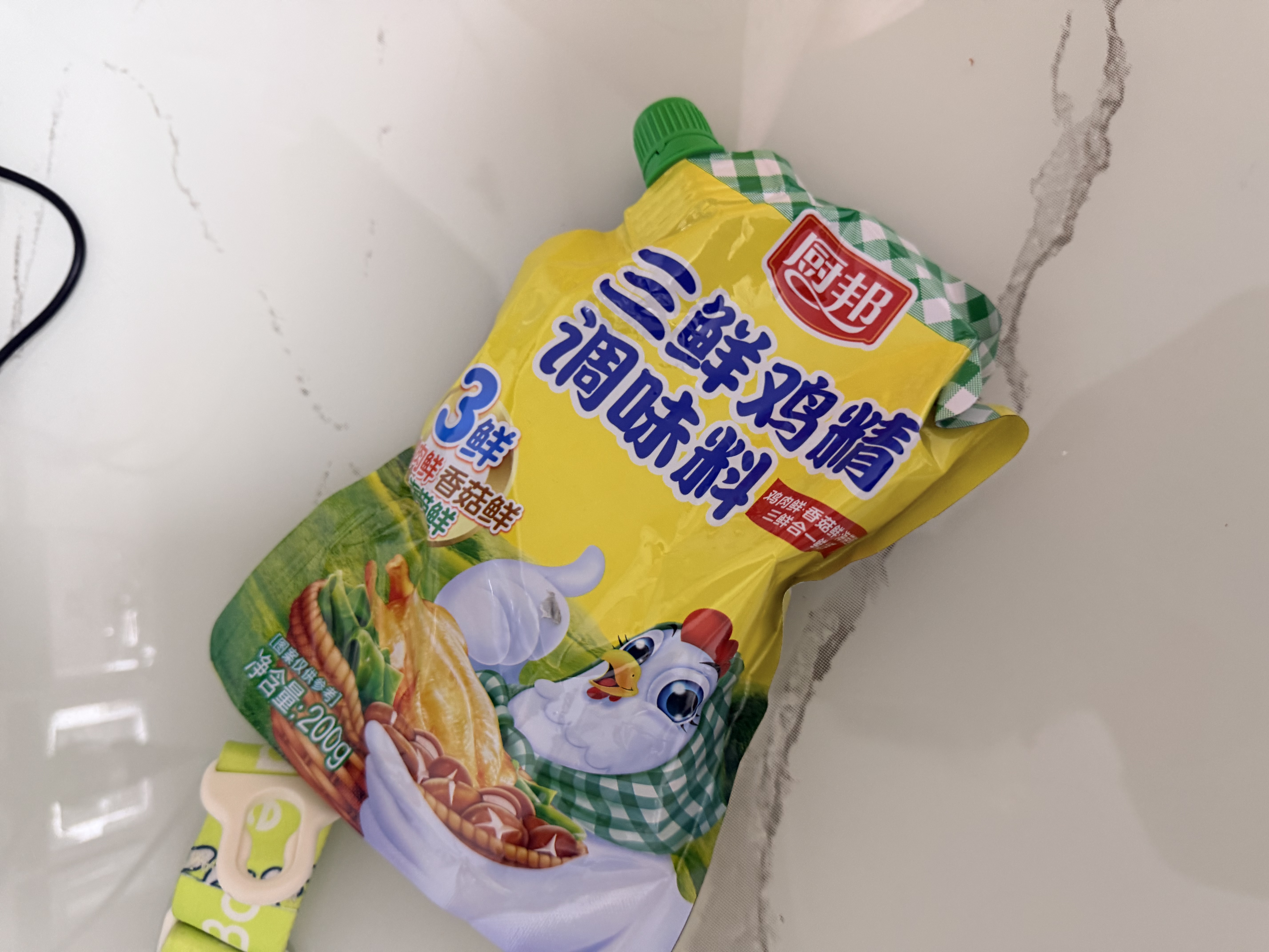 厨邦三鲜鸡精200g 加嘴袋装 加倍提鲜增香 火锅煲汤凉拌炒菜调味料 实拍图