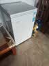 海尔（Haier）出品单温冰柜家用无需频繁除霜冷藏柜冷冻柜租房小型冰箱 100升 热销丨约装140斤丨带轮食品筐leader 实拍图