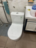 箭牌（ARROW）T50抽水马桶虹吸坐便器防臭座便双漩劲冲坐厕AEB12634M 305坑距 实拍图