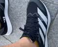 adidas adizero RC 4超轻缓震训练备赛体测薄底竞训跑鞋阿迪达斯   灰色/白色/黑色   42.5 实拍图
