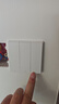 Aqara智能开关D1零火三键智能家居遥控已接入米家APP/苹果HomeKit 白色 实拍图