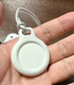 贝尔金（BELKIN）适用AirTag/AirTag2挂绳 苹果防丢器airtag钥匙扣 行李牌追踪器 硅胶耐脏防摔壳保护 F8W974白色 实拍图