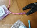 际工防水电线连接器接线端子热缩带胶阻燃中接管接头紫铜中间端子 BHT1.25红色20只(0.5-1.5平方) 实拍图
