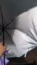 【已售100万】手动UV折叠黑胶防晒防紫外线遮阳晴雨两用伞 【爆款雨伞】7骨内层银胶纯色随机 实拍图