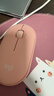 罗技（Logitech）PEBBLE 2.0 无线蓝牙鼠标 静音鼠标 办公鹅卵石便携 升级Pebble2代 粉色 实拍图