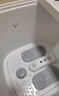 美的（Midea）泡脚桶杀菌足浴盆加热暖脚自动按摩保暖洗脚盆熏蒸暖泡喷淋生日礼物送男女友长辈三伏暴汗 ZL310 实拍图