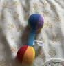 JOLLYBABY婴儿视力追视训练宝宝手抓球触觉感知摇铃球类玩具-训练哑铃-彩色 实拍图