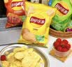 乐事（Lay's）薯片 黄瓜味 135克*7包 休闲零食 膨化食品 实拍图