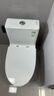 九牧（JOMOO）11176-2-1/41K-1 大力神升级家用马桶虹吸抗菌坐便器400坑距 实拍图