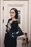 Ed Hardy包包轻奢品牌【明星同款】牛皮手提单肩包生日礼物送女友老婆 黑色/BLACK 实拍图