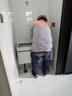 纽耐思智能浴室柜陶瓷一体盆带搓衣板洗手洗脸盆柜组合加深洗漱台池 90cm+半封智能镜柜-加厚不锈钢 免费升级抽拉龙头 实拍图