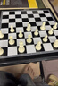 得力（deli）磁石国际象棋学生桌游厚实便携式折叠棋盘益智桌游露营 实拍图