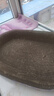 【京东物流】猫抓板磨爪猫窝一体耐磨不掉屑超大号猫玩具猫咪用品 椭圆巨无霸+猫薄荷 实拍图