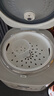 美的（Midea）电饭煲 3L家用电饭锅 316L不锈钢无涂层煮饭锅 2-3人智能预约0涂层煲汤煮粥MB-RE387S 实拍图