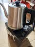 金灶（KAMJOVE） 茶艺专用泡茶烧水壶优雅长嘴电热水壶随手泡开水壶自动断电热水壶煮水壶家用1L 1L T-93（不锈钢色） 实拍图