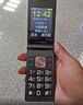 金立G4000毫安 老人机4G全网通翻盖老年机超长待机老年手机大字体大声音大屏按键老人专用手机 黑色 实拍图