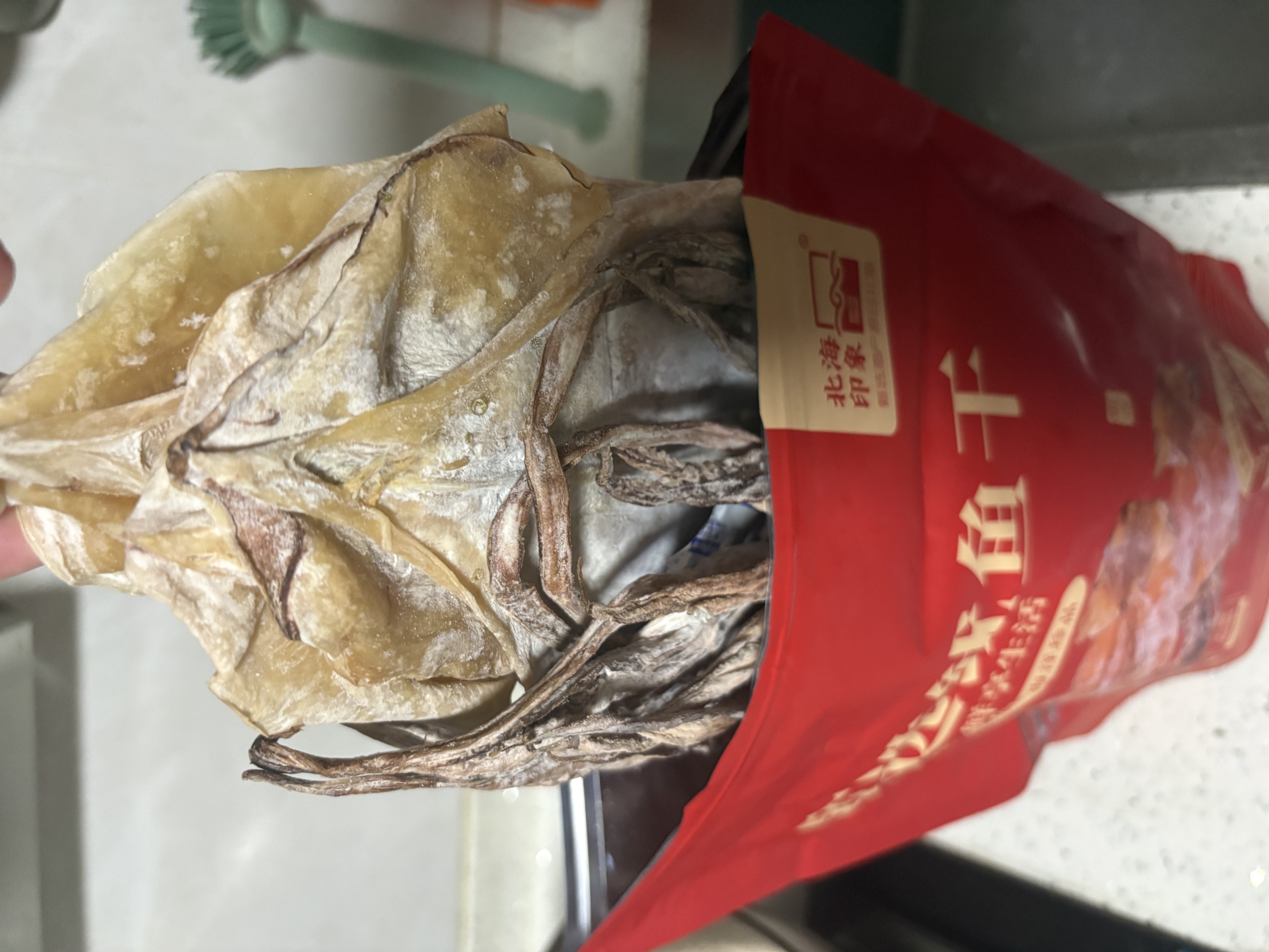 北海印象【北海产地】六星大鱿鱼干500g 轰炸大鱿鱼煲汤食材 中秋送礼礼品 实拍图
