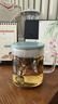 富光·嘉（FU）茶杯高硼硅玻璃杯茶水分离带盖泡茶水杯男士个人专用高档喝茶杯子 实拍图