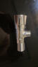 九牧（JOMOO）加厚黄铜单冷角阀三角阀国标4分陶瓷阀芯红蓝标识74072-306/1C1-1 实拍图