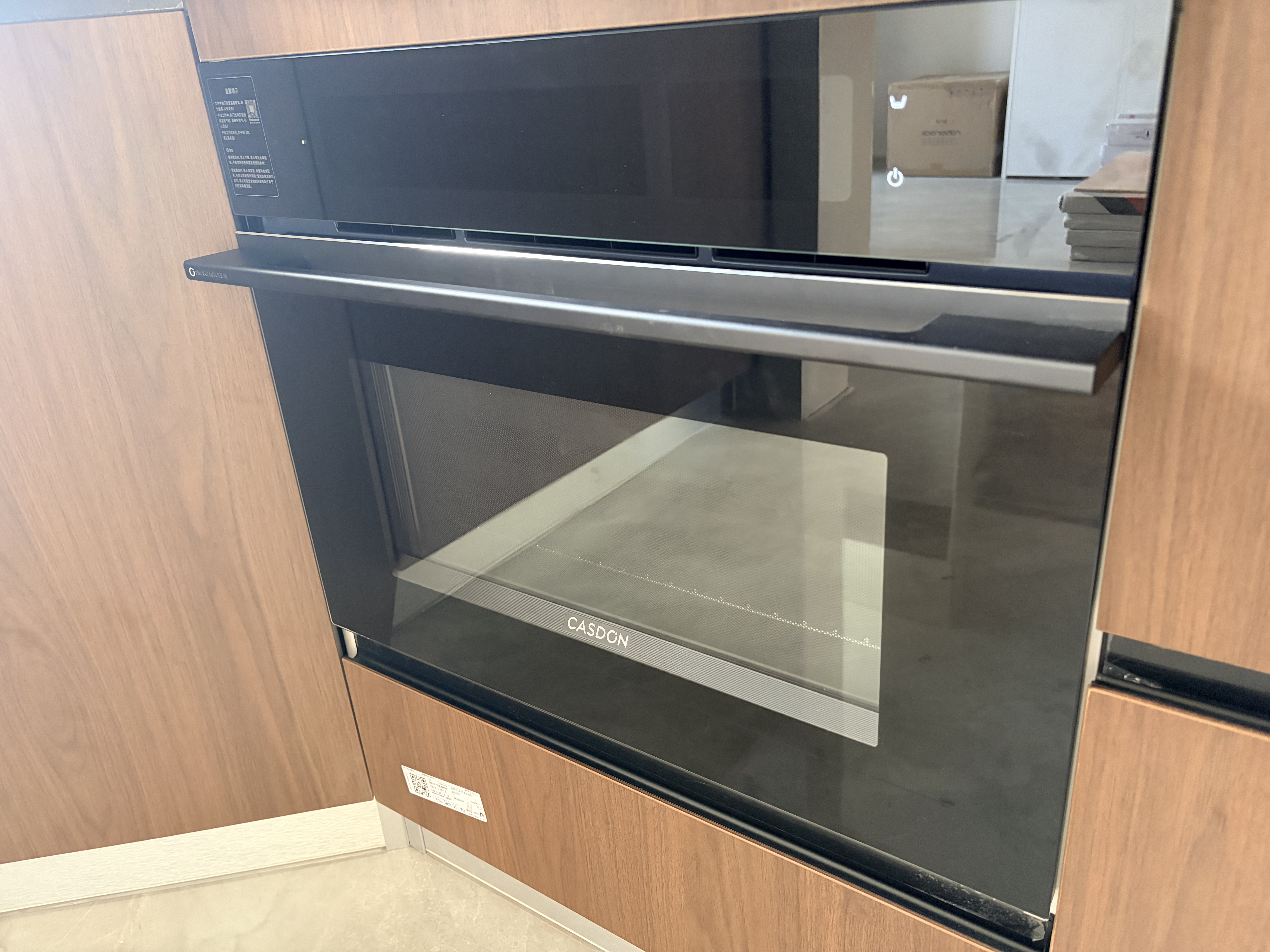 凯度（CASDON）凯度26年度新品ZRpro 二代 双热风2.0 陶瓷内胆 家用嵌入式微蒸烤箱 大容量58L SR58FDF25-ZRPro 实拍图