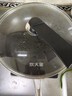 炊大皇炒锅304不锈钢有钛炒菜锅煎锅平底不粘炒锅32cm 可立可视盖不挑灶 实拍图