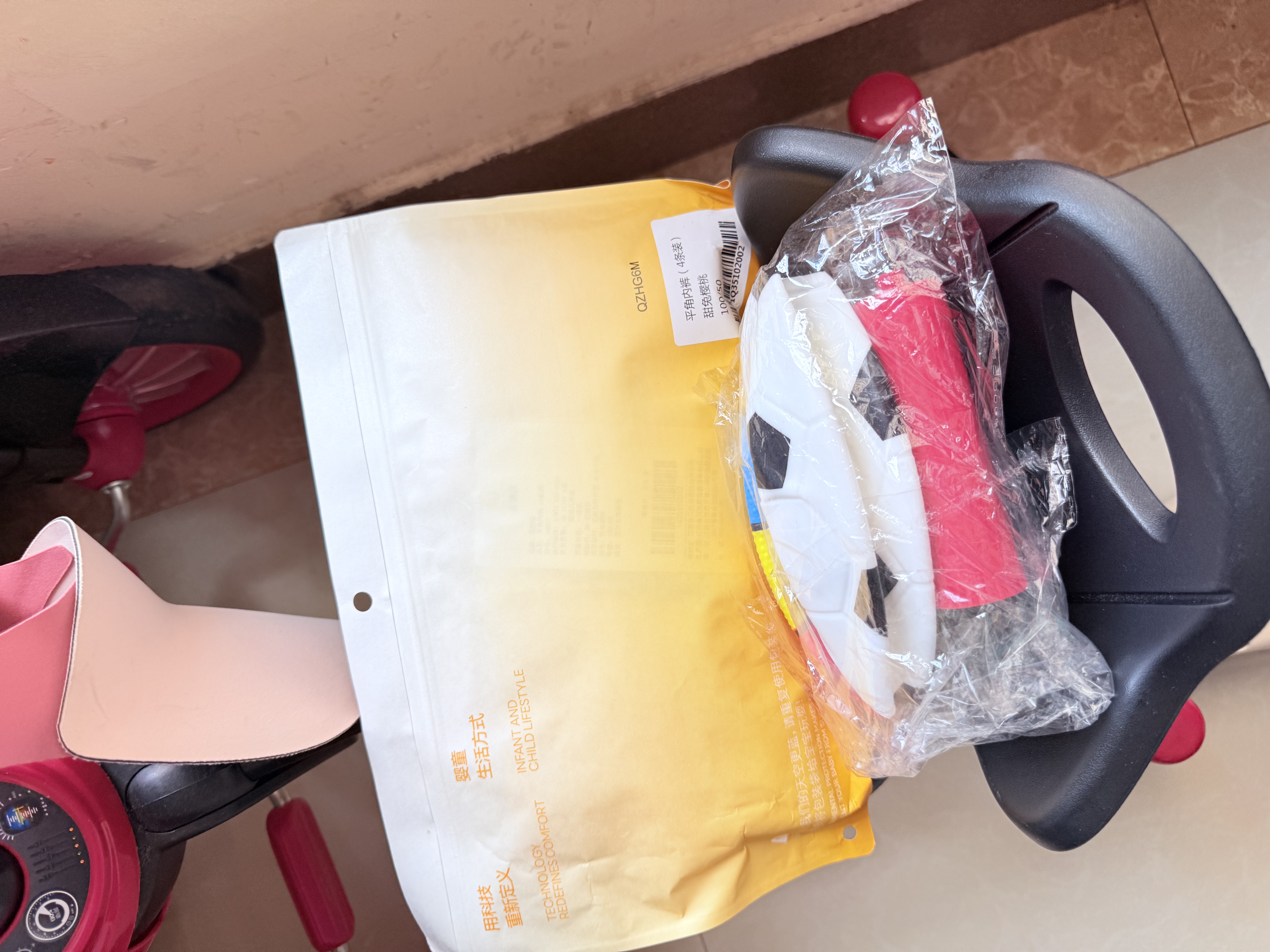 贝肽斯胎脂皮儿童内裤透气女童四角打底裤女宝宝内裤纯棉低敏抗菌4条装 实拍图