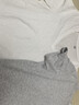 优衣库竹节纱V领T恤/短袖女装纯棉打底休闲百搭26春夏新款483460 483460/00白色 XL 实拍图