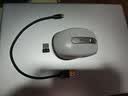 罗技（Logitech）MX Anywhere 3S无线鼠标 无线蓝牙鼠标充电办公静音家用鼠标双模苹果MAC ipad双滚轮模式 跨屏传输 Anywhere3s太空银+Bolt接收器 实拍图