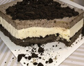 鲜京采【榴莲果肉＞38%】超浓郁猫山王榴莲千层420g6寸蛋糕甜品茶歇聚会 实拍图