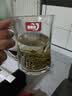 VTyee加厚耐热玻璃茶杯带盖茶饮杯盖杯带把杯子办公家用喝水杯泡茶杯 EZ1011-360ml1只 实拍图