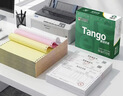 天章 （TANGO）新绿天章针式打印纸电脑打印纸三联二等分打印纸可撕边发票收据报销送货单241-3-1/2S白红黄1200页 实拍图
