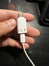 轩邑 适用Lighting耳机转Type-c转接头苹果耳机转iphone17/16华为小米ipad平板笔记本无损听歌通话线控 实拍图