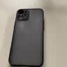 暴走 适用苹果12Mini手机壳 iPhone12Mini保护套镜头全包防摔防指纹魔方硅胶直边撞色透明磨砂黑 实拍图