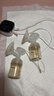 贝亲吸奶器电动优享变频可充电挤奶器静音型集奶器轻巧便携式挤乳器 电动双边款 实拍图