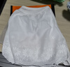 美奈貂安全裤防走光夏季薄款宽松透气蕾丝短裤全棉打底裤 小雏菊白色 XL （120到150斤） 实拍图