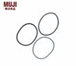 MUJI 橡皮发圈 3色混装 F9S6005 发绳 彩色头绳 皮套 灰色 实拍图