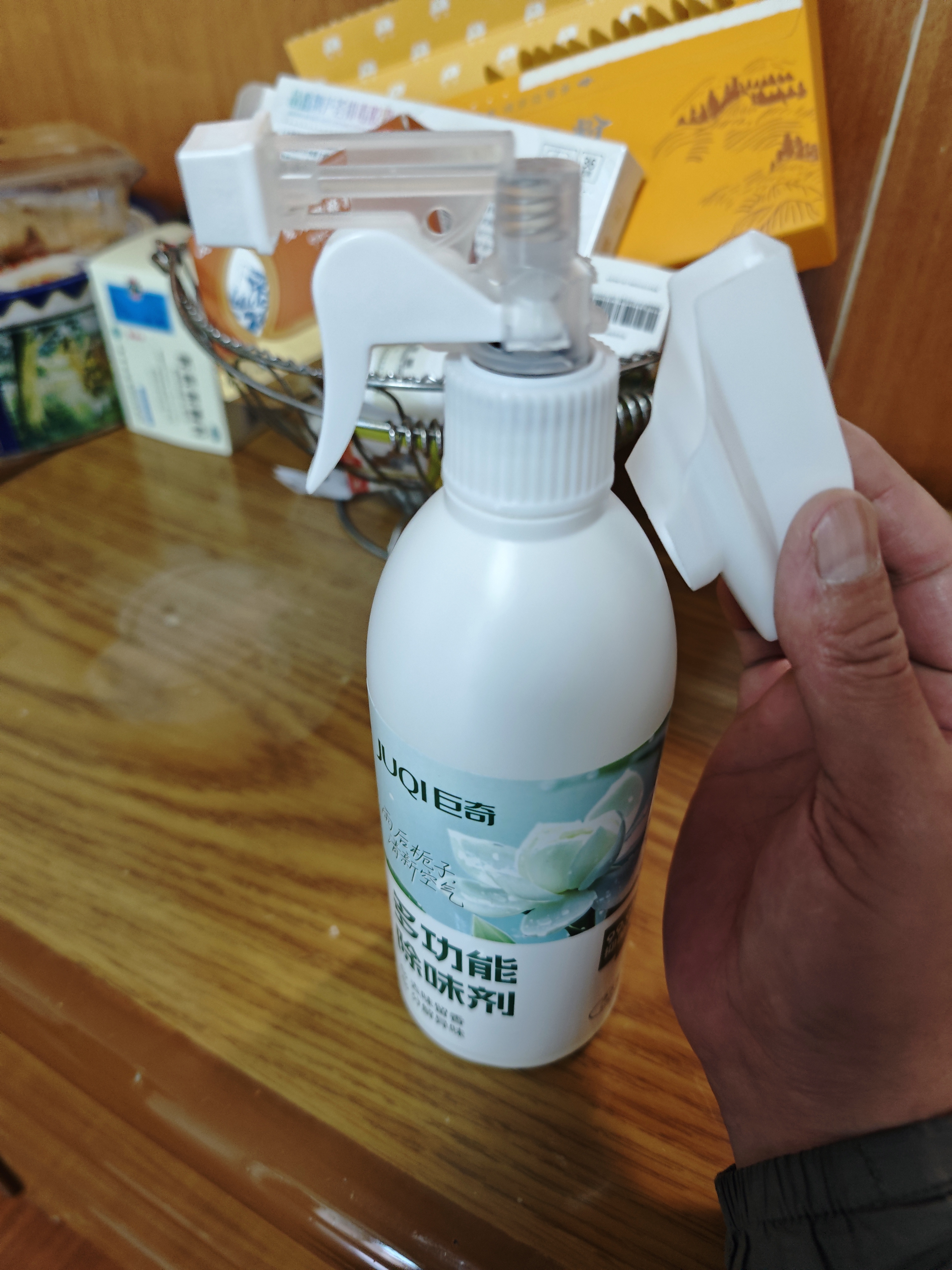 巨奇（JUQI）车内除臭剂汽车除鱼腥异味海鲜味去除呕吐物后备箱强效除味500ml 实拍图