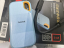 闪迪（SanDisk）1TB Nvme移动固态硬盘（PSSD）E61至尊极速卓越版海天蓝SSD 读速1050MB/s 手机直连笔记本外接 实拍图