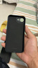 品胜 适用iPhone17e/16e手机壳通用苹果17e/16e柔性液态壳全包防摔耐磨亲肤男女款保护套软壳 黑色 实拍图