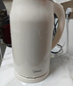 美的（Midea）电热水壶食品级304不锈钢自动断电双层防烫全钢无缝1.5L容量 MK-HJ1566 实拍图