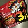 三养（SAMYANG）火鸡面三养3倍辣火鸡面方便面700g(140g*5)早餐泡面拌面宵夜速食 实拍图