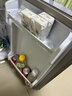 志高电冰箱双门家用节能冰箱出租屋冷藏冷冻环保迷你冰箱办公室公寓租房宿舍低噪电冰箱 【店铺爆款102L热销款】银色款一级能效 实拍图