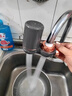 美的（Midea）净水器水龙头过滤器家用自来水滤水器直饮前置过滤器厨房卫生间通用除水垢除余氯双出水可清洗滤芯 一机三芯【两年免换滤芯】 实拍图