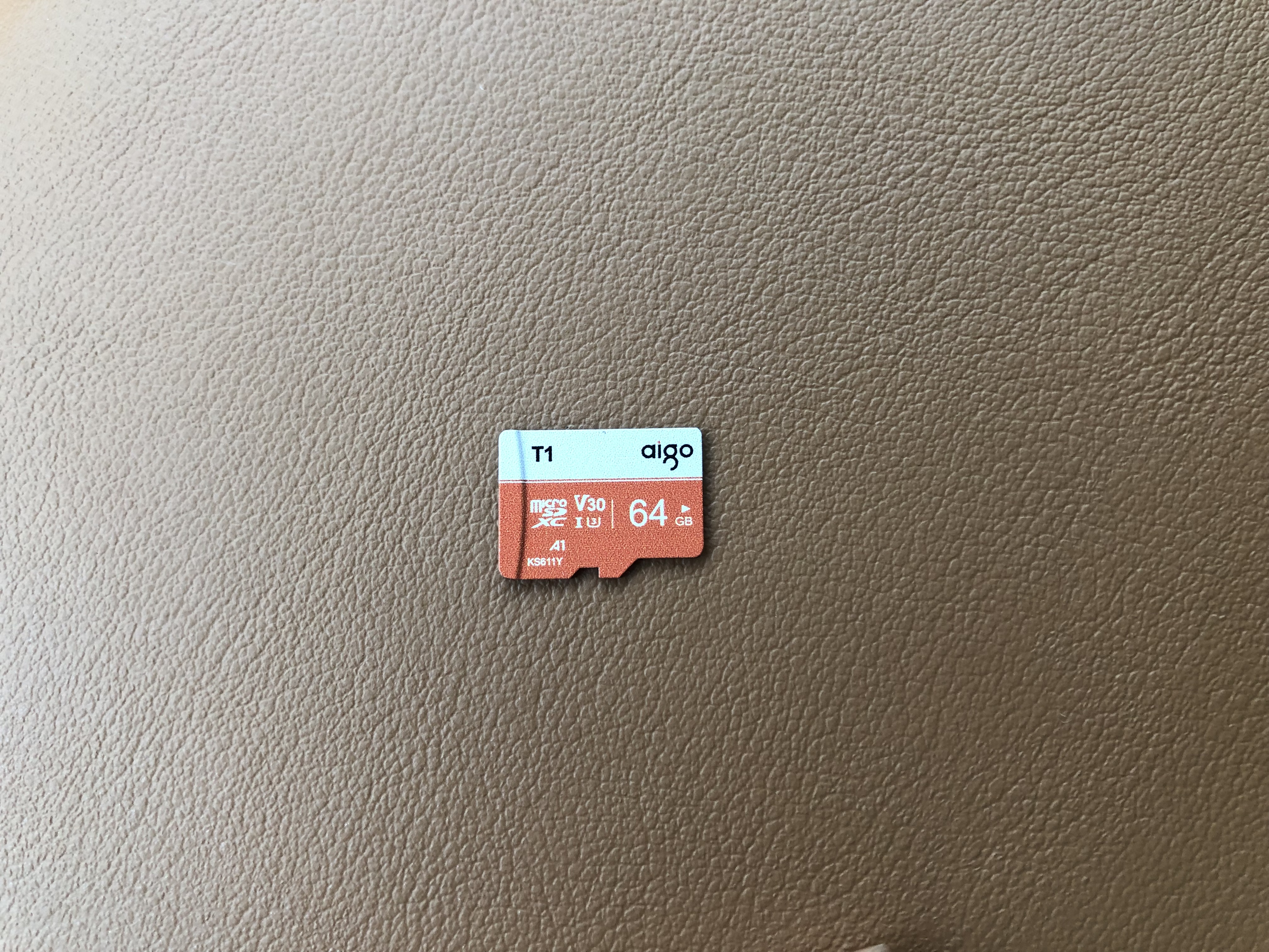 爱国者（aigo）64GB TF（MicroSD）存储卡 U3 A1 V30 4K 监控摄像头 行车记录仪专用高速内存卡 T1 读速100MB/s  实拍图