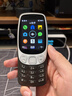 诺基亚（NOKIA）3210 4G 移动联通电信广电全网通 2.4英寸双卡双待 直板按键学生功能机备用手机黑色 实拍图