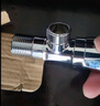 九牧（JOMOO）单热角阀三角阀黄铜加厚国标4分止水阀红蓝标识44072-306/1C1-1 实拍图
