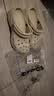 卡骆驰（CROCS）新款厚底云朵洞洞鞋送女友礼物206750 骨白色 37 -38 实拍图