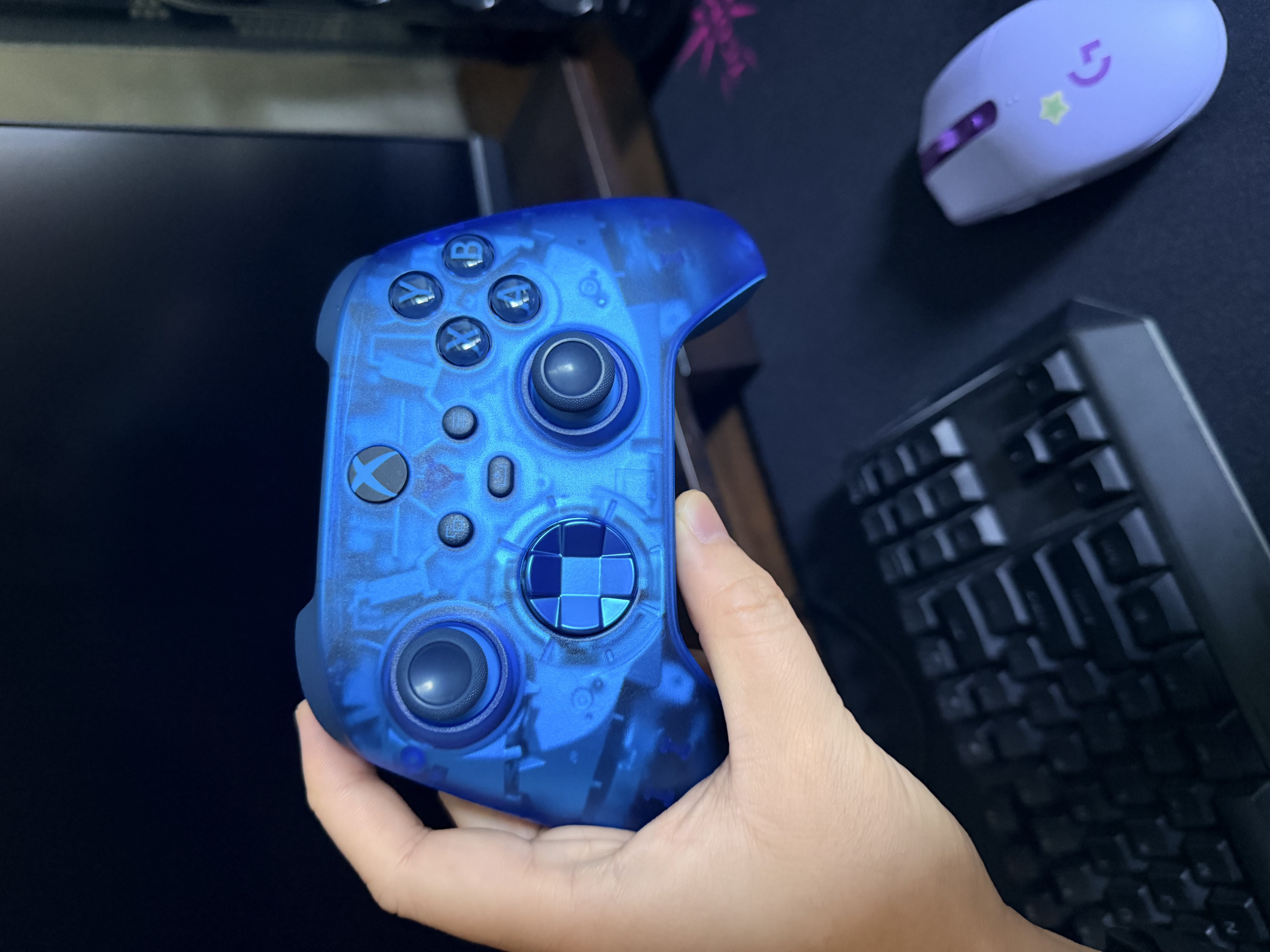 微软（Microsoft）XBOX手柄SeriesX S无线控制器蓝牙PC游戏电玩手柄兼容Steam DW12C 黑神话悟空升学礼 Xbox 手柄 苍穹秘语 特别版 实拍图