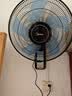美的（Midea）【五叶飓风】工业遥控壁扇/挂壁式商居两用金属扇120°广角摇头定时电风扇工厂通风吊扇 FW40-11AR 实拍图