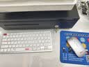 联想（Lenovo）无线蓝牙键盘鼠标套装可充电轻薄便携商务办公电脑iPad平板mac通用剪刀脚无线键盘无线键鼠套装 P211-银白色-键鼠套装【键鼠共用1个接收器】 无线蓝牙双模 实拍图